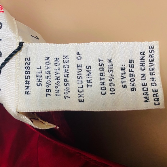 NWT Studio M Fabulous Color Block Contrast Dress - Picture 5 of 5